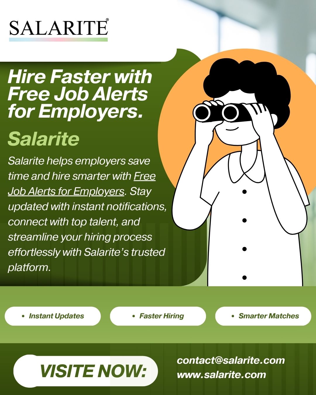 Hire Faster with Free Job Alerts for Employers – Salarite